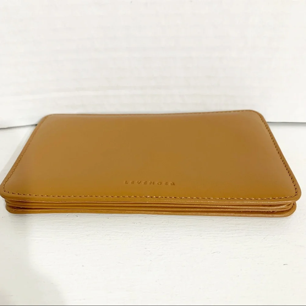 Levenger leather card